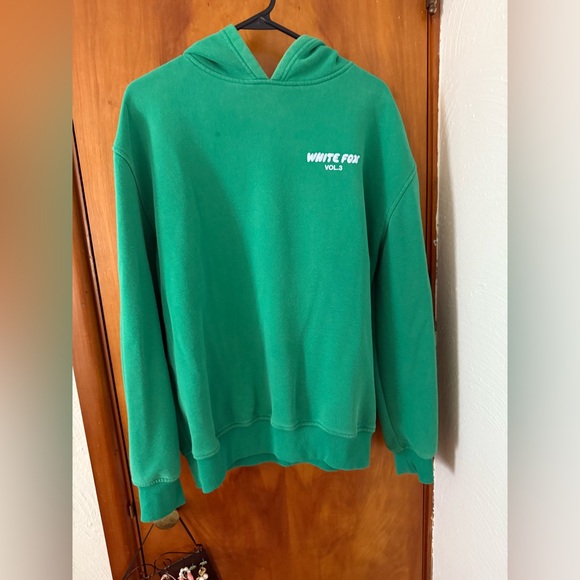 White Fox Boutique Tops - Green Women’s White Fox Hoodie